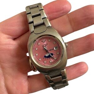 Roxy Pink and Silver Watch